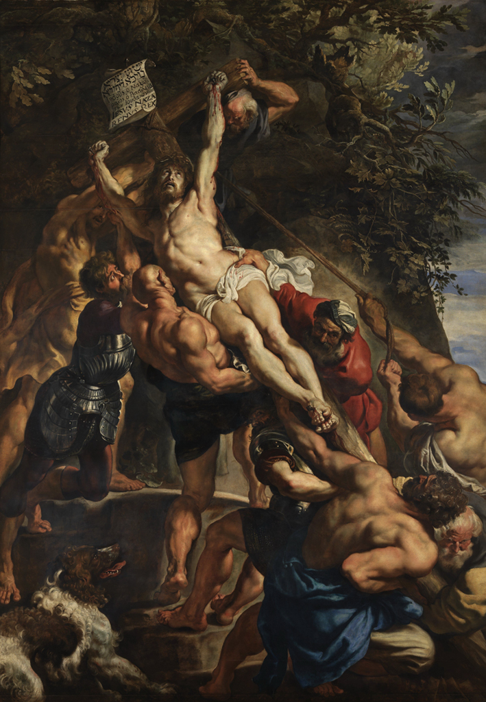  彼得·保罗·鲁本斯 Peter Paul Rubens——耶稣上十字架（组画中间部分）